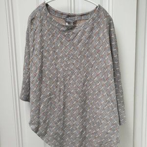 Ibex 100% merino wool poncho